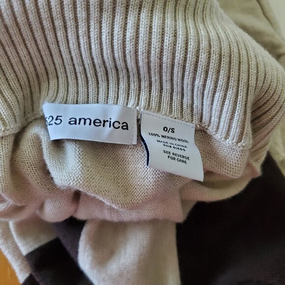 100% Merino Wool Pullover Western Poncho Fringe Sweater One Size - Picture 9 of 12